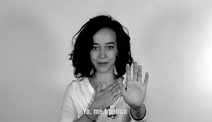 Campaña en la UEMC contra la violencia de género.