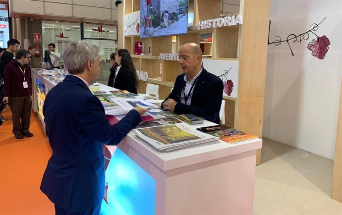 El director general de Turismo de La Rioja en Intur. 23-11-18