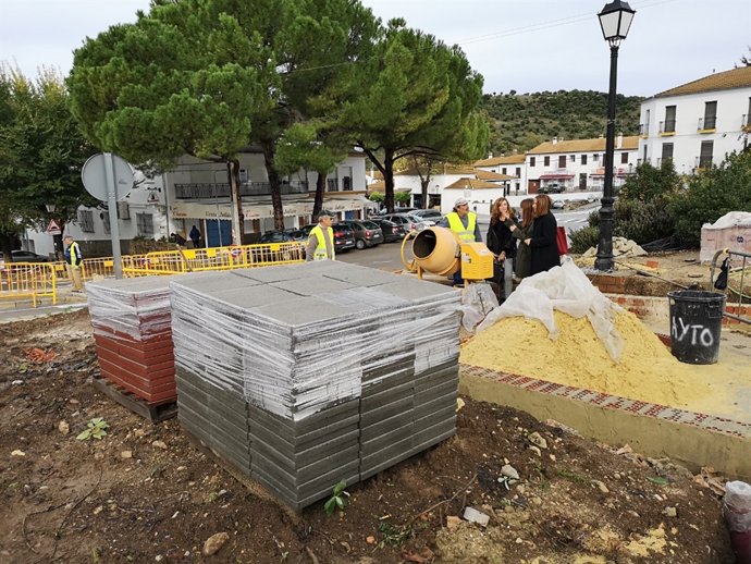 Diputación Emprende La Remodelación De La Rotonda De El Bosque Para Mejorar El T