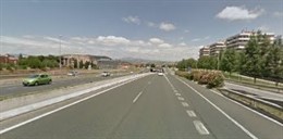 Lugar aproximado donde irá la pasarela de Los Lirios