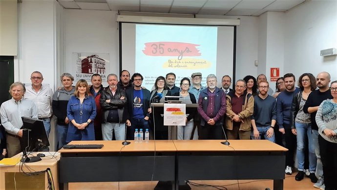 Firmantes del manifiesto Alacant pel Valencià