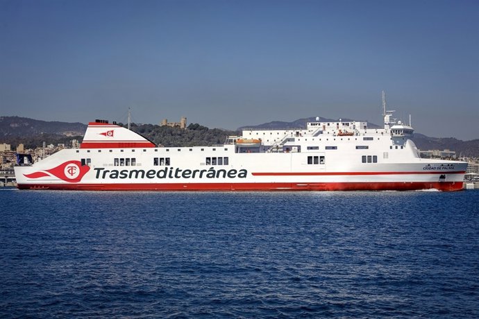 El buque 'Ciudad de Palma', Trasmediterránea