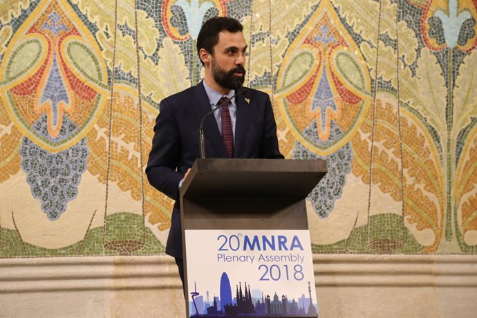 El president del Parlament, Roger Torrent