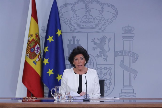 Rueda de prensa posterior al Consejo de Ministros