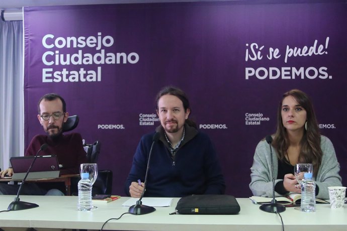 Reunión del Consejo Ciudadanos Estatal de Podemos