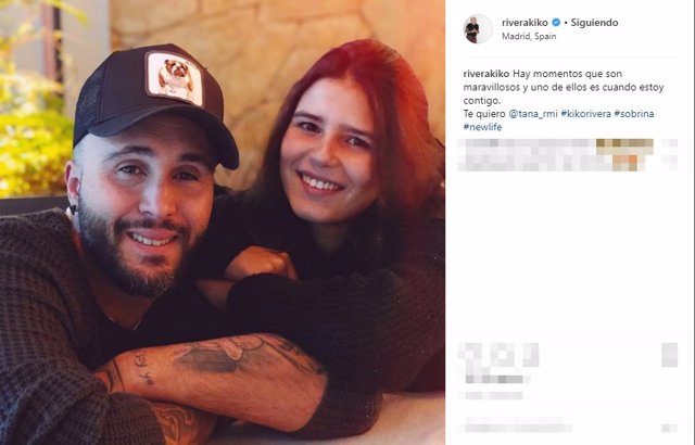 Kiko Rivera publica una foto junto a su sobrina Tana