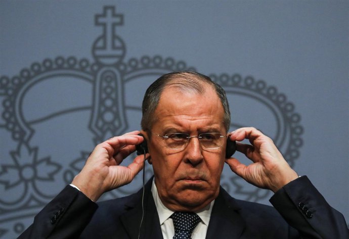 El ministro de Exteriores de Rusia, Sergei Lavrov