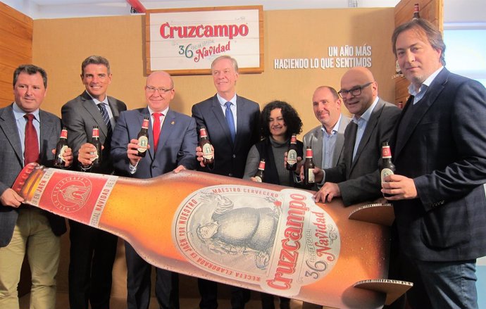 Presentación de la 36 Edición Especial de Cruzcampo Navidad.