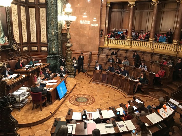 Ple municipal de Barcelona