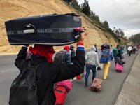 Ecuador afirma que necesita 550 millones de dólares para atender a los migrantes venezolanos