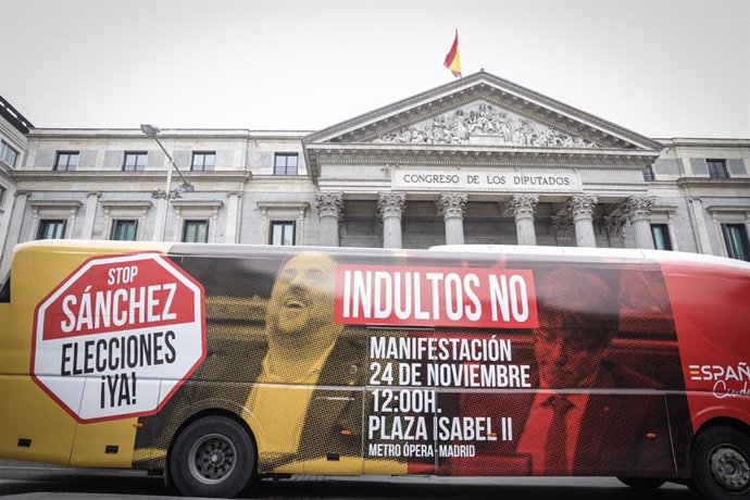 Autobús de España Ciudadana, la plataforma de Ciudadanos