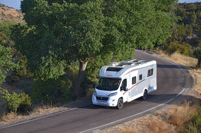 Imagen de una autocaravana 