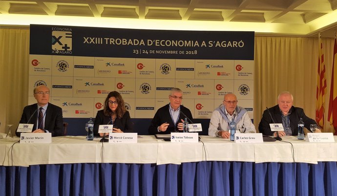 Javier Marín, Mercè Conesa, Isaías Táboas, Carles Grau y Ángel de la Fuente