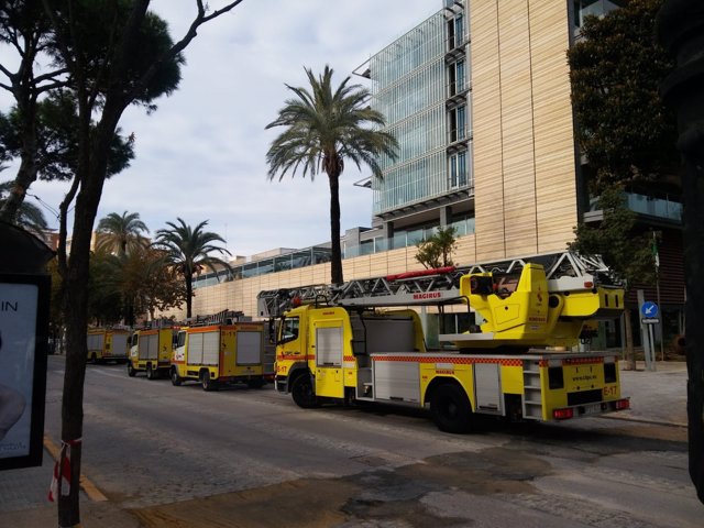 Registrado un incendio en la cocina del Parador de Cádiz