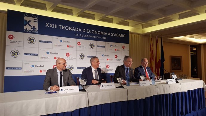 Lluís Torner, Pere Navarro, Joan Elias i Roberto Fernández