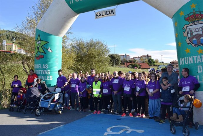 Salida de la IV Marcha contra la Violencia de Género