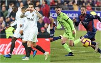 El Valencia vuelve a sonreír en Mestalla y el Huesca deja escapar la victoria