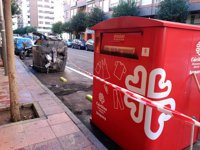 Prisión para un joven acusado de prender fuego a siete contenedores con dos menores en Huércal de Almería