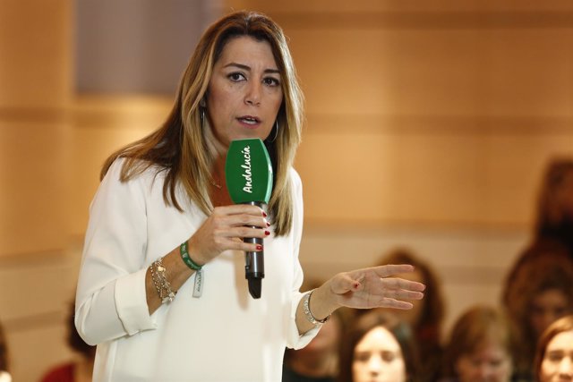 En Granada, la secretaria general del PSOE de Andalucía, presidenta de la Junta 