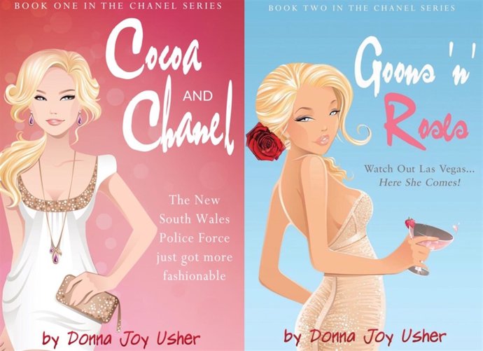 Portadas de los libros de Donna Joy Usher