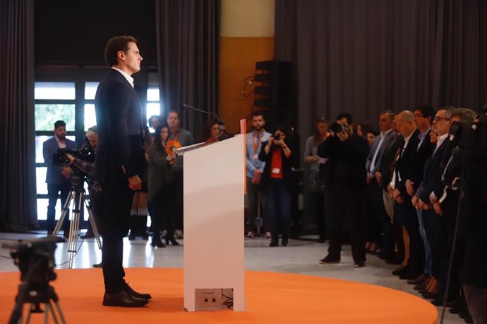 Albert Rivera en un acto en Málaga