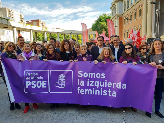 El secretario general del PSRM-PSOE, Diego Conesa