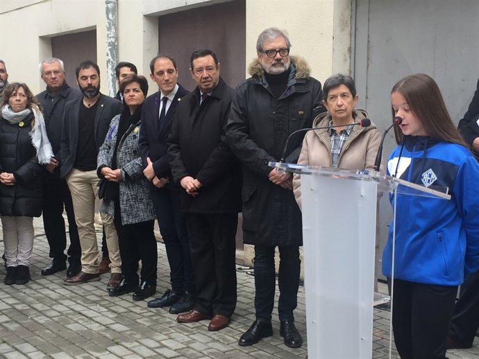 Acte institucional contra la violència masclista