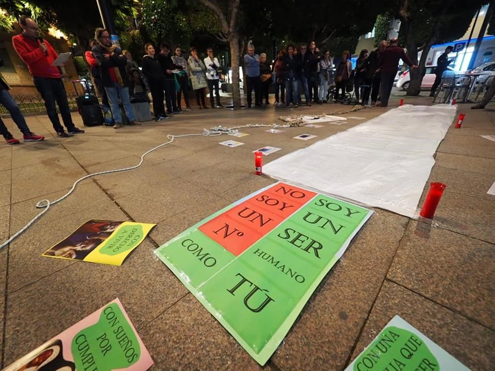 Concentración por las muertes en patera en el Mediterráneo