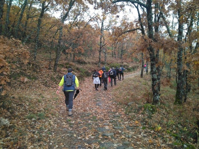 Ruta senderista en Cáceres