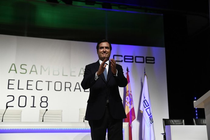Proclamación de Antonio Garamendi como presidente la CEOE