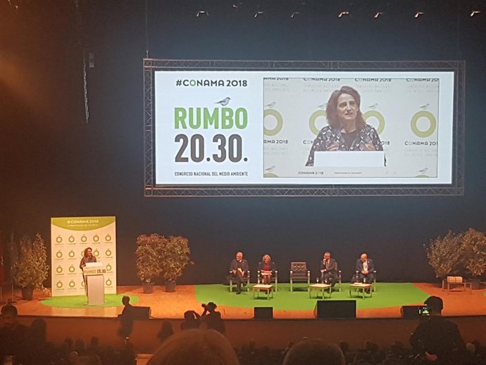 Teresa Ribera inaugura el XIV Congreso Nacional de Medio Ambiente (CONAMA)