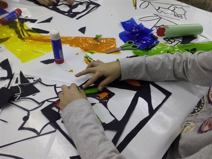 Imagen de uno de los talleres organizados en los museos gestionados por Cultura