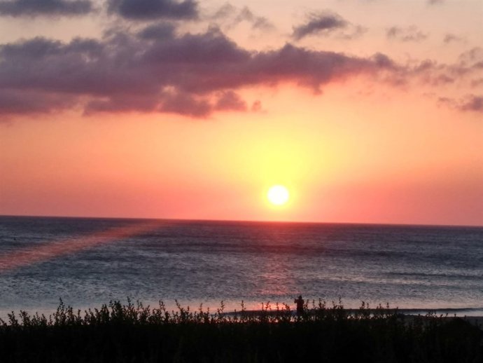 Puesta de sol en Bilbao