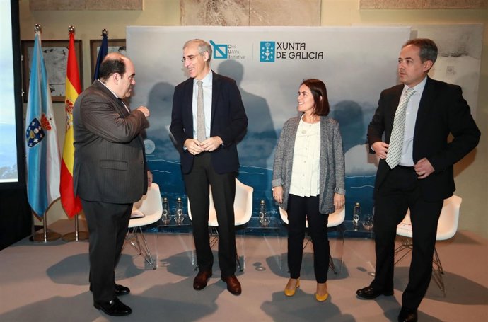 Francisco Conde se reúne con empresas del polo aeroespacial de Rozas, en Lugo