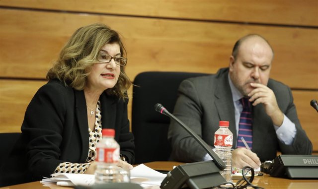 Directora de CMMedia, Carmen Amores, en las Cortes