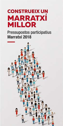 Cartel Marratxí Presupuestos Participativos 2018