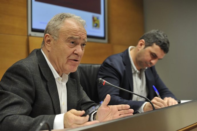 Miguel Gracia y Fernando Sánchez han presentado el proyecto de presupuestos