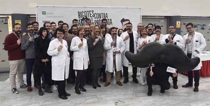 Hospital Reina Sofía e Imibic se suman a la campaña 'Movember'