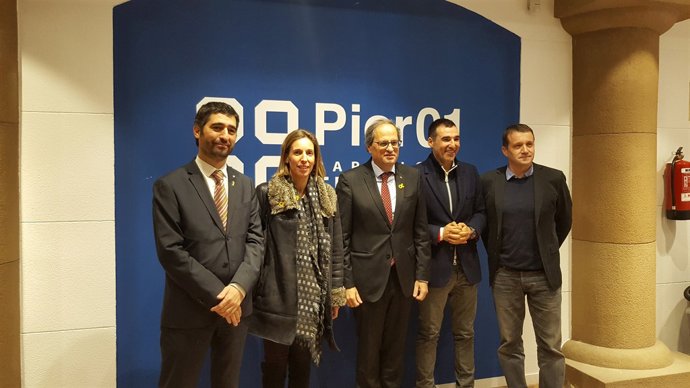 Quim Torra visita Barcelona Tech City