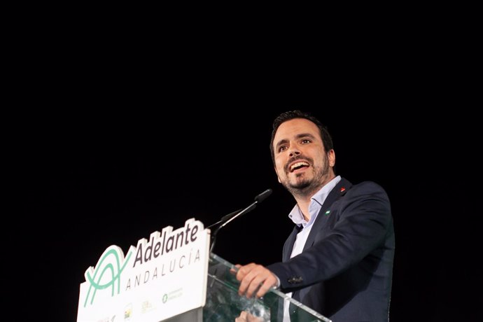 Aacto público de los candidatos de Adelante Andalucía a la Presidencia y la Vice