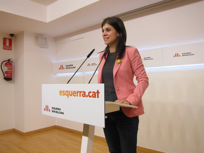 La portaveu d'ERC, Marta Vilalta