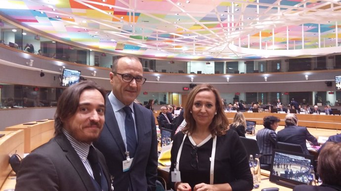 La delegación aragonesa hoy en el Consejo de Educación de la Unión Europea