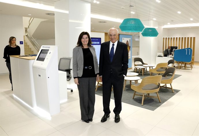 Cristina de Parias i Francisco González (BBVA)