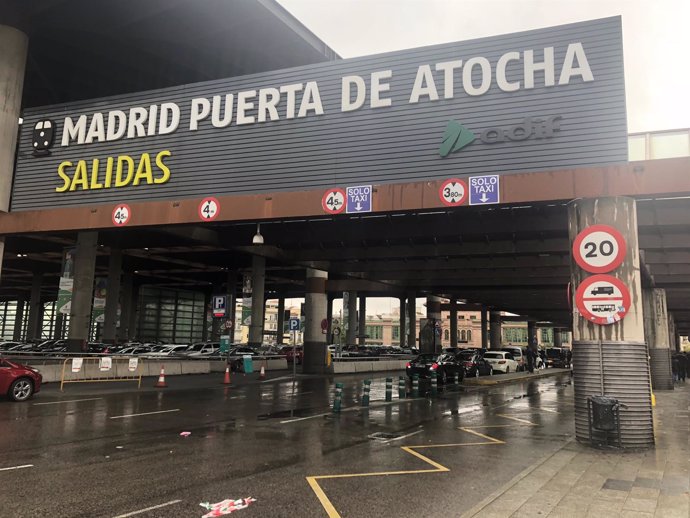 Estación Puerta de Atocha en Madrid