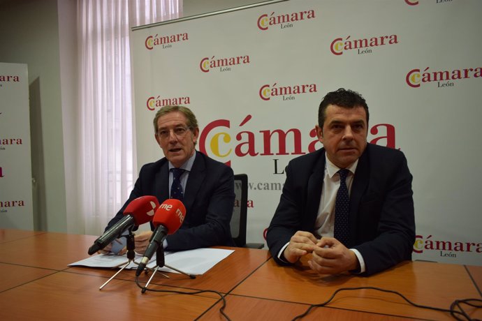 Javier Vega y Javier Morán durante la presentación de la feria.