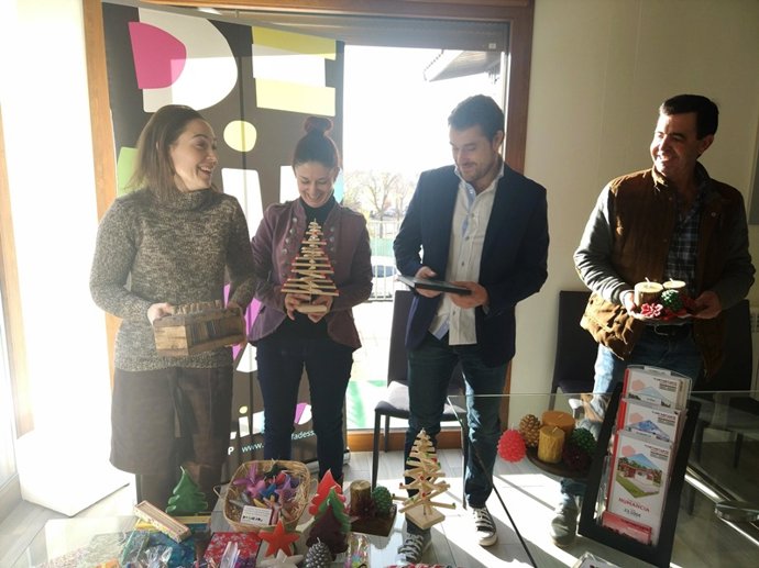 Natalia Briongos, Patricia Pascual, Enrique Jiménez y Nacho Simón.