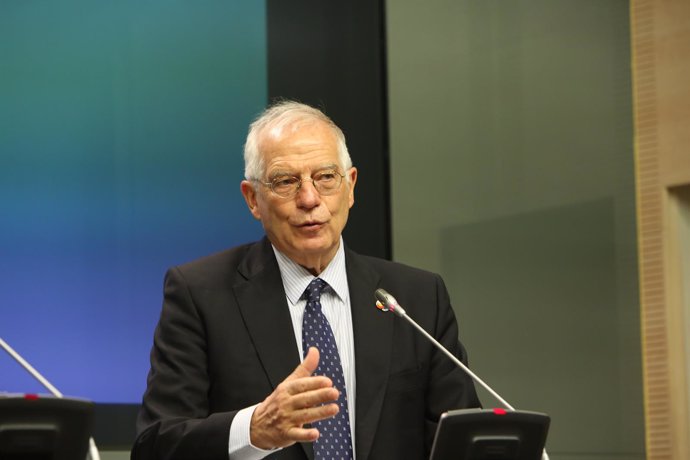 Reunión de Josep Borrell con el  ministro de Asuntos Exteriores de la República 