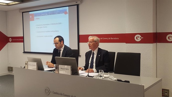 Cristian Bardají y Miquel Valls (Cámara de Barcelona)