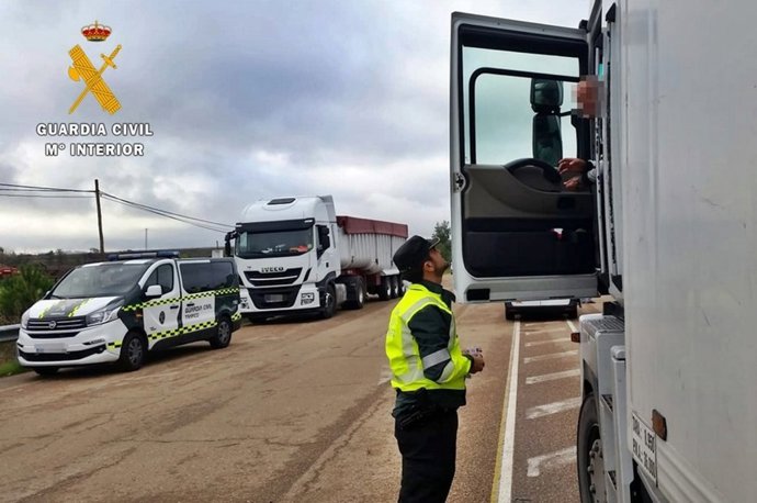 Controles de tráfico en Extremadura