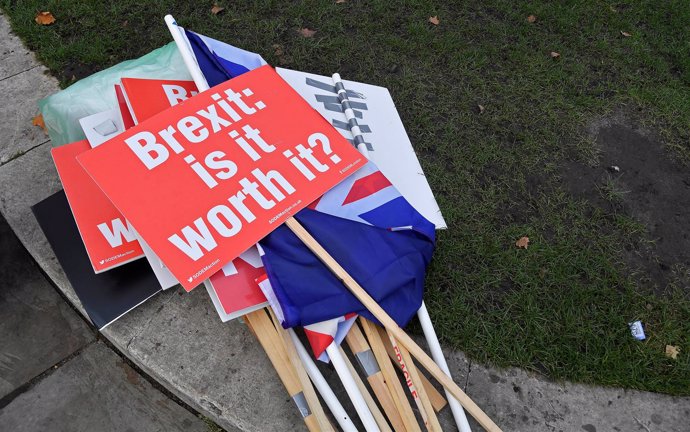 Manifestación contra el Brexit en Londres